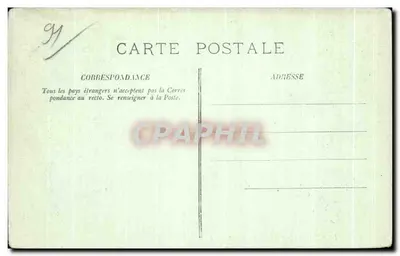 O Castelo de Courances — LL. — n° 260 — Verso