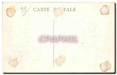 Courances — O Castelo e o Espelho — Edição Leroy — Verso