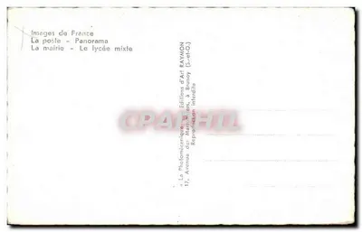 Corbeil — widok panoramiczny — Images de France — Rewers