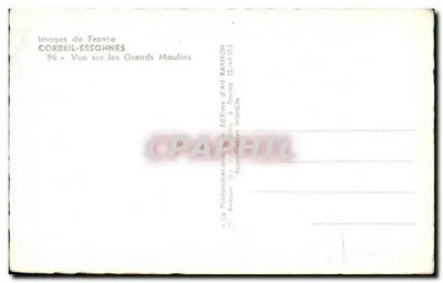 Corbeil-Essonnes — Widok na Grands Moulins — Wydawnictwo Art RAYMON (3-él-0) — Rewers