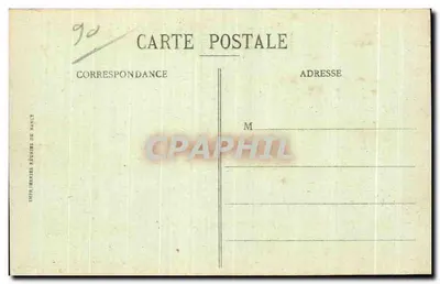 Giromagny (Território de Belfort) — A Estrada do Balão da Alsácia — Imp. Réunies de Nancy — Verso