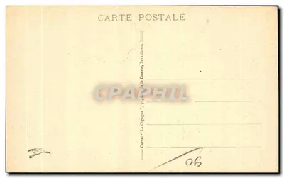 Belfort - Porte Brisach (construída por Vauban) — série 35 — editor La Cigogne, Strasbourg — Verso