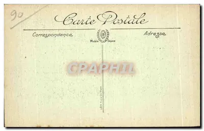 Belfort — Ponte Carnot, Teatro, Hospital Militar — LL — Verso