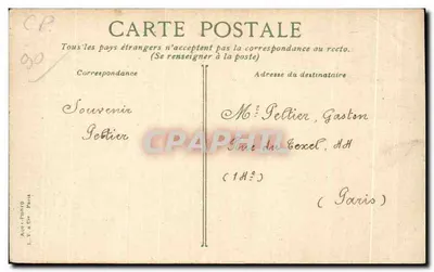 Belfort - O Castelo do Leão — editor L. V. & Cie, Paris, n° 1202 — Verso