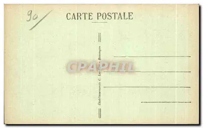 Belfort — Military Hospital — C.L.B. — Back