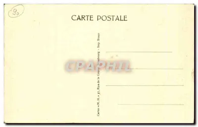 Belfort — el puente estratégico y el mercado — En la distancia, el castillo y el león — Reverso