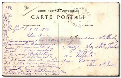 बेल्फॉर्ट — सामान्य दृश्य, दक्षिण ओर — ए. एंड एच. सी., नंबर 2152 — पीछे