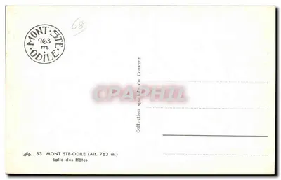 Mont Ste-Odile — Sala Gości — Rewers