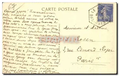 O Hohwald — Grand Hotel Kuntz — editora impr. H. B. & C. H. H. (H.-Rhin) — Verso