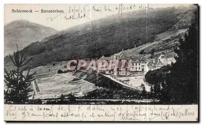 Schirmeck — Sanatório — Editor G. Schmalt, Schirmeck