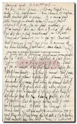 Schirmeck — Sanatório — Editor G. Schmalt, Schirmeck — Verso