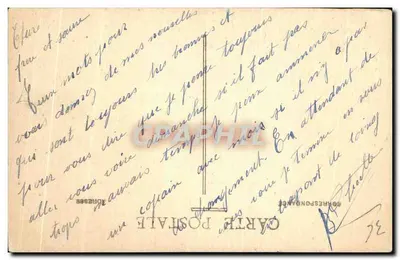 Cargilesse (Indre) — Ogólny widok — Zbiór G. G. Chatauroux, n° 496 — Rewers