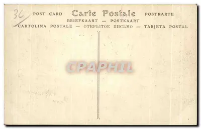 GARGILELSE (Indre) — La Creuse sul Ponte Nero — ND Phot. — Verso
