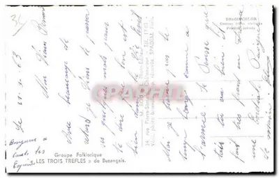 No Berry — Contos Regionais. La Facte — Editor M. ROUSSO, Châteauroux — Verso