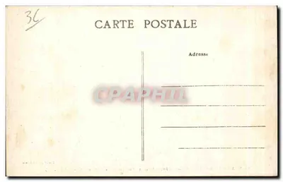 Saint-Benoît-du-Sault (Indre) — Escola Primária Superior de Meninos (fachada Nordeste) — Livraria Péraud — Verso