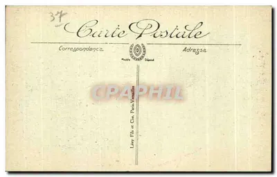 Amboise — O Hotel de Ville e o Mail — Lt. — Verso