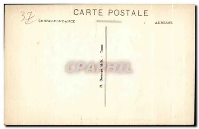 Chenonceaux (Loir-et-Cher) — El Castillo — La avenue — R.D. — Reverso