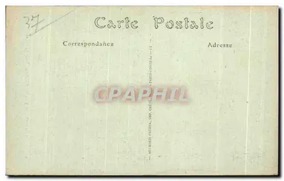 Chinon — Vecchie Case, Via Voltaire — JNE 19 — Verso