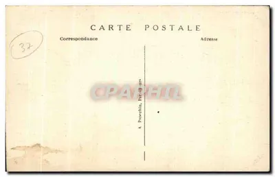 Chinon - A rua Voltaire - Loja maçônica - A.P. — Verso
