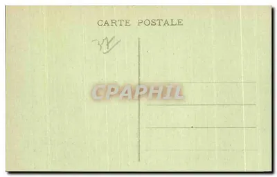 Most i fosy zamku feudalnego w CINQ-MARS (L.-et-L.) — A. B. — n°61 — Rewers