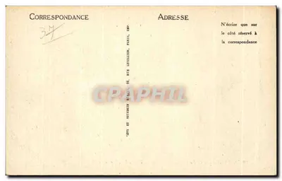 Langeais — Le Château — La Salle des Gardes — LL — Verso