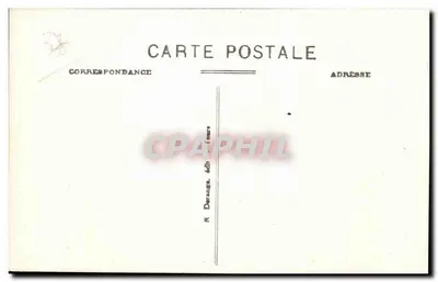 Langeais (Loir-et-Cher) — A Igreja (lado Sul) e o Ponte — R. D. — Verso