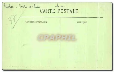 Loches (Indre-et-Loire) — Wnętrze kościoła św. Antoniego — Tryptyk Ukrzyżowania, starożytna malowidło — Przypisuje się szkole Johana Fruegnet — Rewers