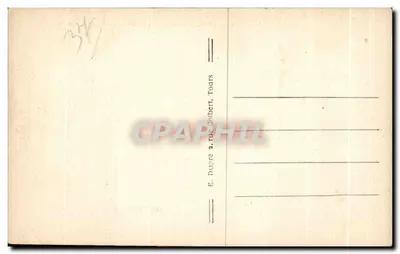 Loches (Loir-et-Cher) — Vista Geral do Lado Norte — A.P. — Verso