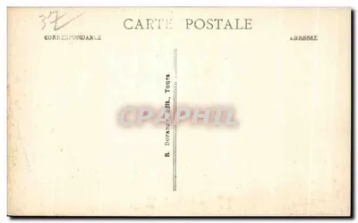 Loches (Loir-et-Cher) — Kolegiata św. Ours — Oratorium Louisa XI — Rewers
