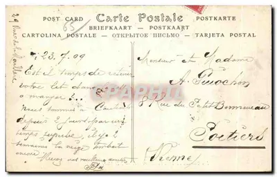 Termy Małego Świętego Zbawiciela — Cauterets — wydawca nieznany, nr 134 — Rewers