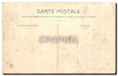 Cauterets i Péguère — Widok z drogi Królowej Hortensji — Fototypia Labouche Frères Toulouse — Rewers