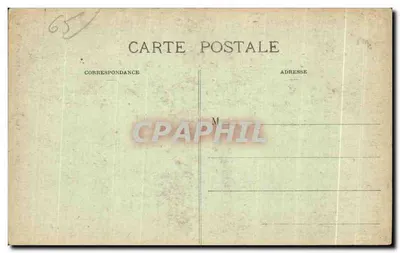 Cauterets — Widok z Pauze-Vieux — Marcel Delbey, fotograf, n°16 — Rewers