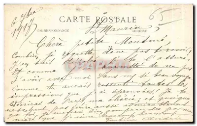 Cauterets — Widok z drogi Cambasque — Plateau du Lisey — J. L. — Rewers