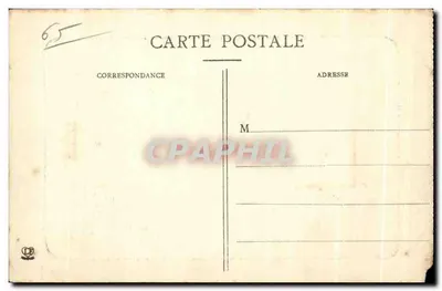 Cauterets - Promenade des Eufs — Les Hautes-Pyrénées — Fototipie Labouche, Toulouse, n°18 — Achterkant