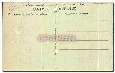 Cauterets — Plac Jaj i Kasyno — B. R. — Rewers