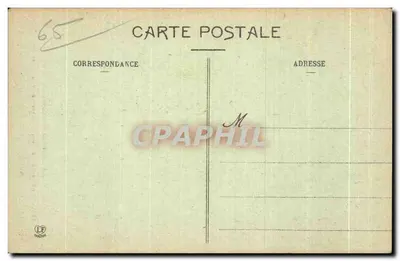 Capvern-les-Bains - Wnętrze kaplicy — Hautes-Pyrénées — Phototype Labouche, Toulouse, n°384 — Rewers
