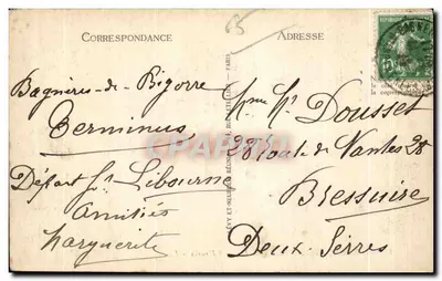Bagnères-de-Bigorre e o Pic de 2 Horas — LL, n°4 — Verso