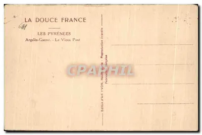 Argelès-Gazost — Stary Most — Wydawnictwo Art YVON — Rewers