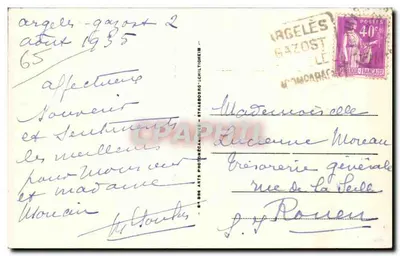 Argelès-Gazost e le Montagne d'Azun — 50 — Editore: Arts Photographiques de Schiltigheim — Verso