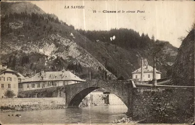 Cluses e o velho Ponte — A Saboia — R. F. editor