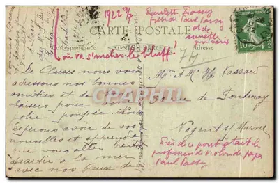 Cluses e o velho Ponte — A Saboia — R. F. editor — Verso