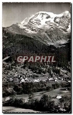 Les Contamines-Montjoie — Ogólny widok — Dôme de Miage i Bérangère — Combiér Impr. (S.-et-L.)