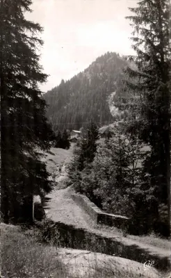 Les Contamines — Le Pont Romain et le Chalet de Nant-Borand — C.A.P. Paris