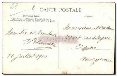 Clermont-Ferrand — Ogólny widok — Pittoreska Auvergna — Rewers