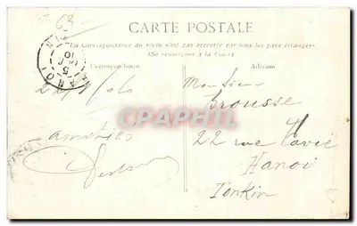 Royat-les-Bains — Widok z mostu — Piekne Auvergne — Rewers
