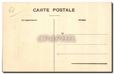 La Bourboule — Ogólny widok — L'Auvergne — Rewers