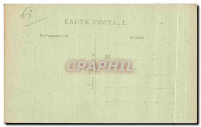 La Bourboule — Église, Roche des Fées et Avenue de la Gare — L'Auvergne — 228 — Rewers
