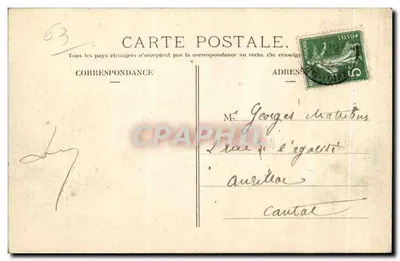 La Bourboule (P.-de-D.) — O Casino e a Rue Château — Editor: 240 — Verso