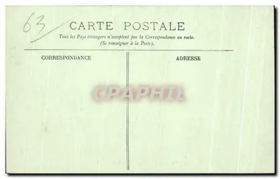 Le Mont-Dore — Le Chemin du Capucin — Sous bois — LL. — Rewers