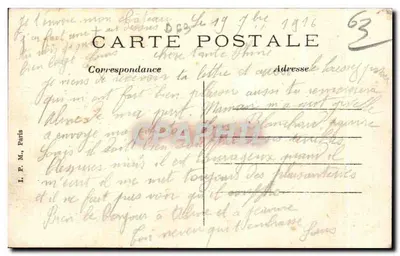Châtel-Guyon — Hotele — Wydawca L.P.M. Paris — Rewers